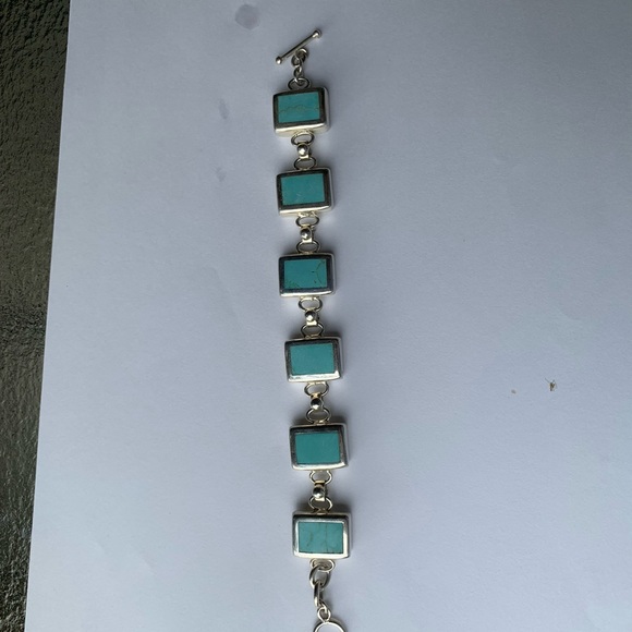 Reversible silver bracelet - Picture 3 of 4